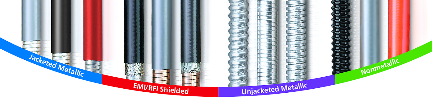 Flexible conduits by product family